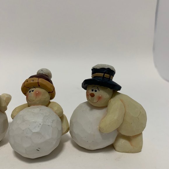 Frolicking Snowmen Ornaments 4 - Picture 4 of 9